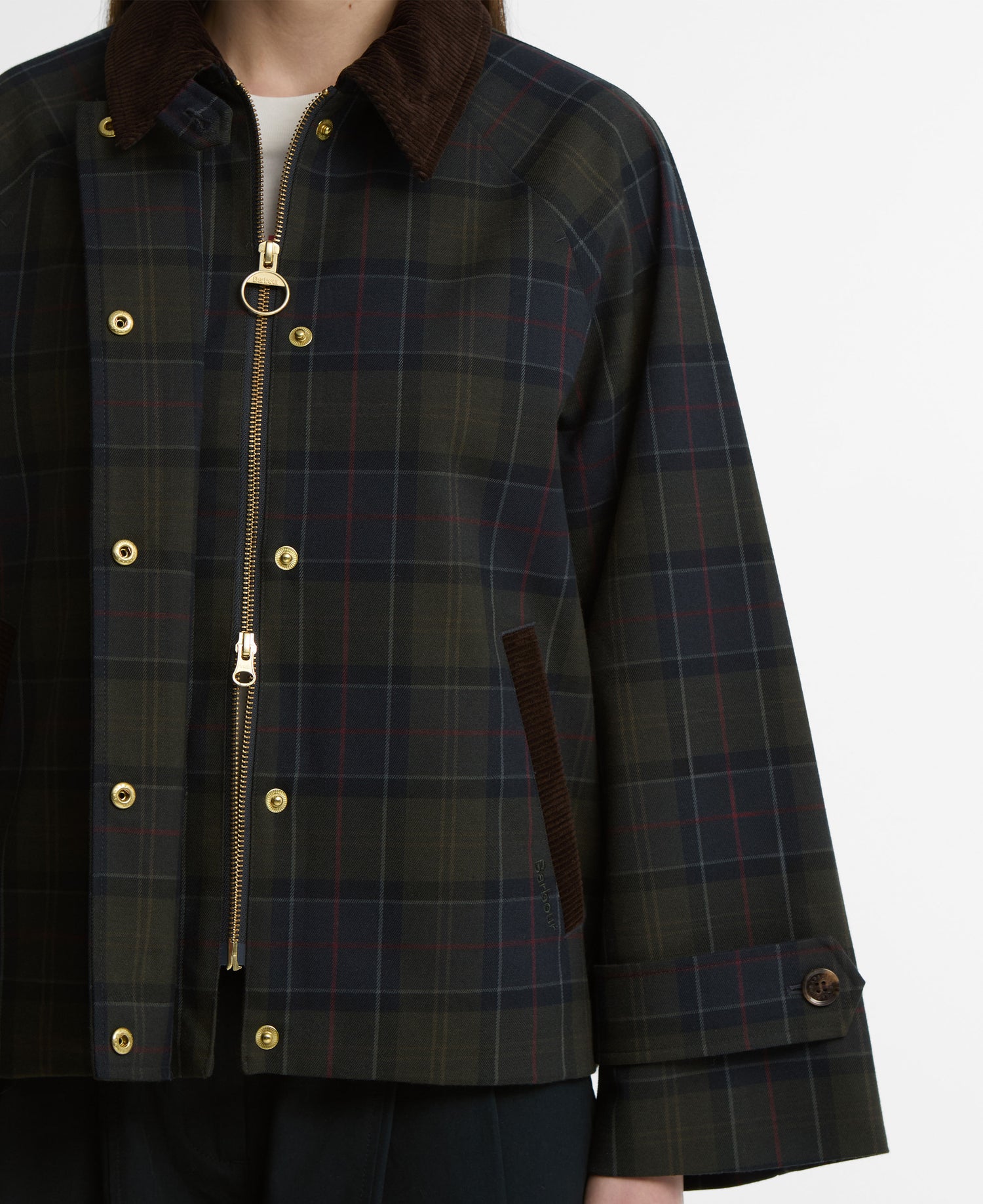 Sandra Showerproof Jacket - Classic Tartan