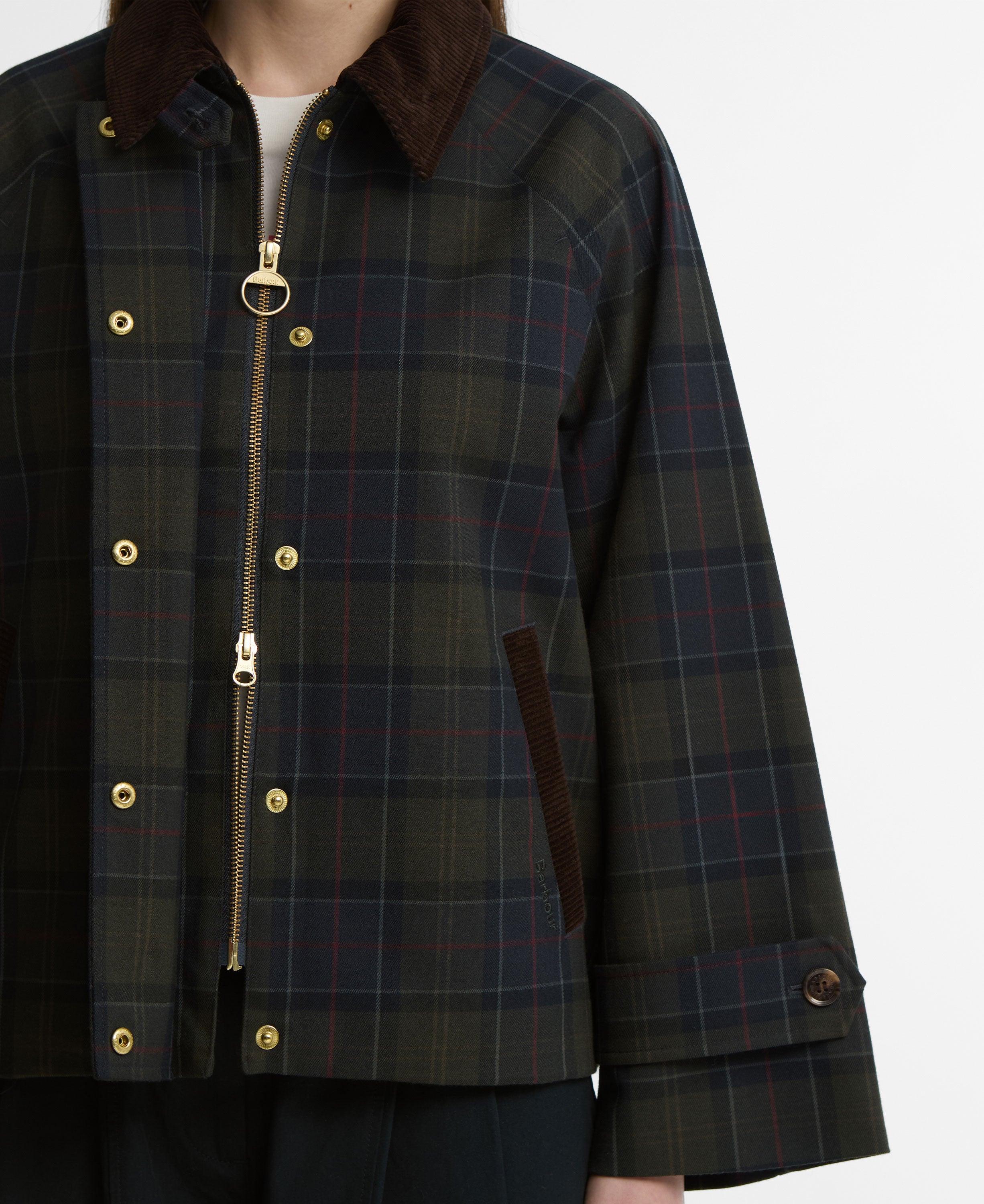 Sandra Showerproof Jacket - Classic Tartan