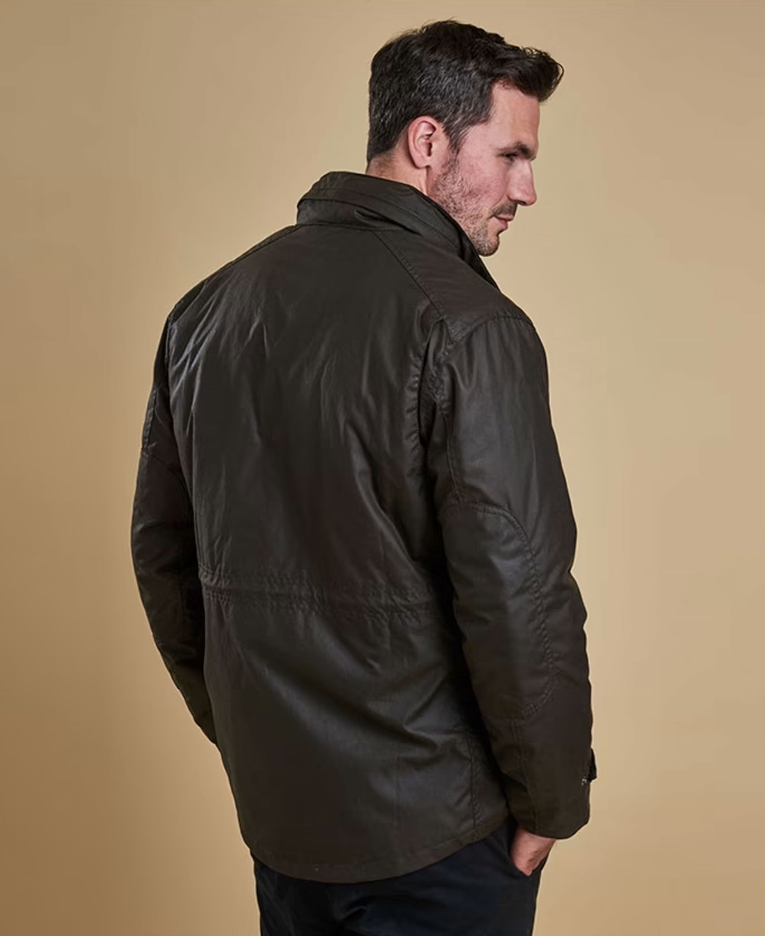 Sapper Wax Jacket - Olive