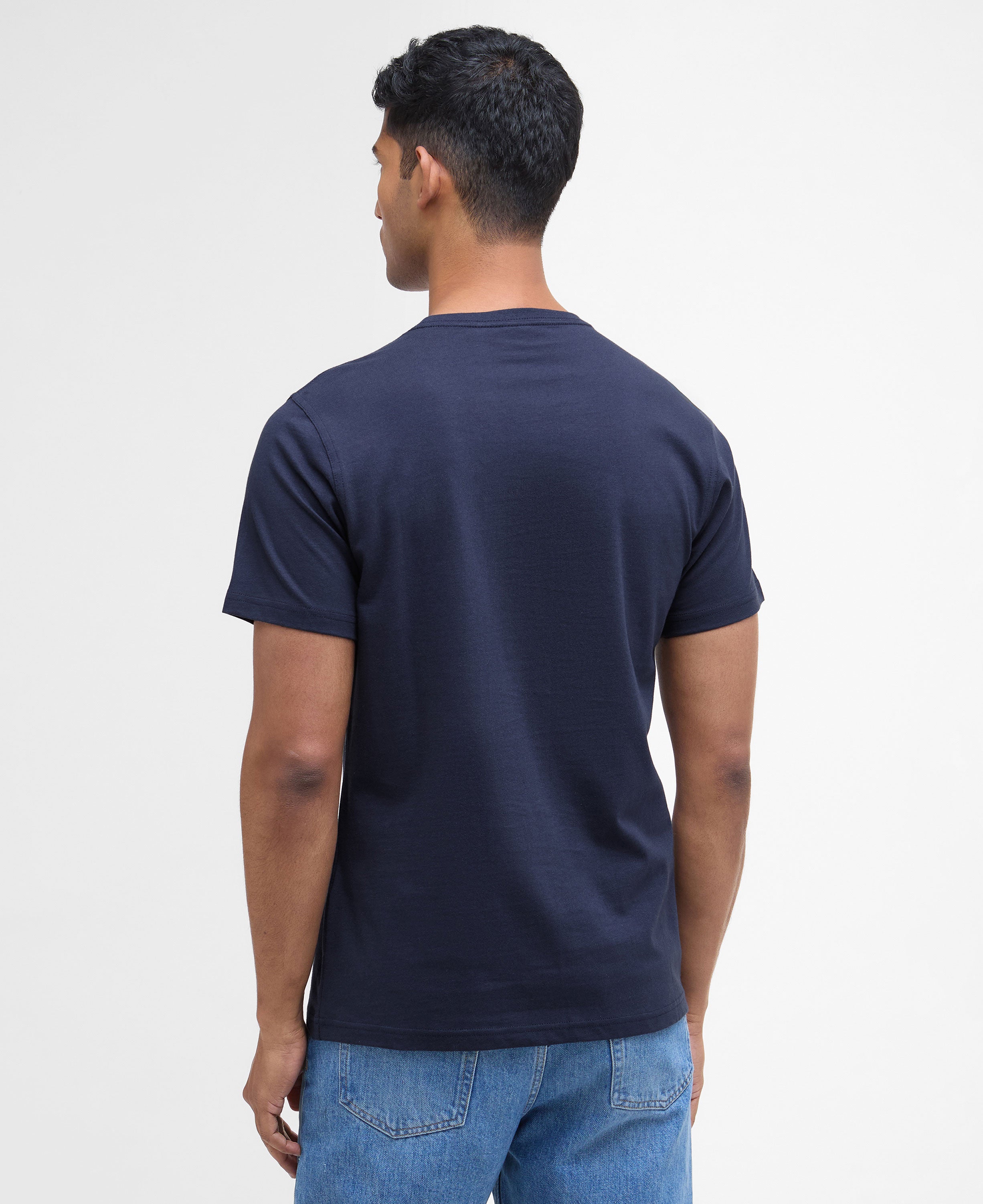 Script Graphic T-Shirt - Navy