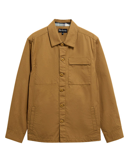 Sherburn Cotton Overshirt - Camel