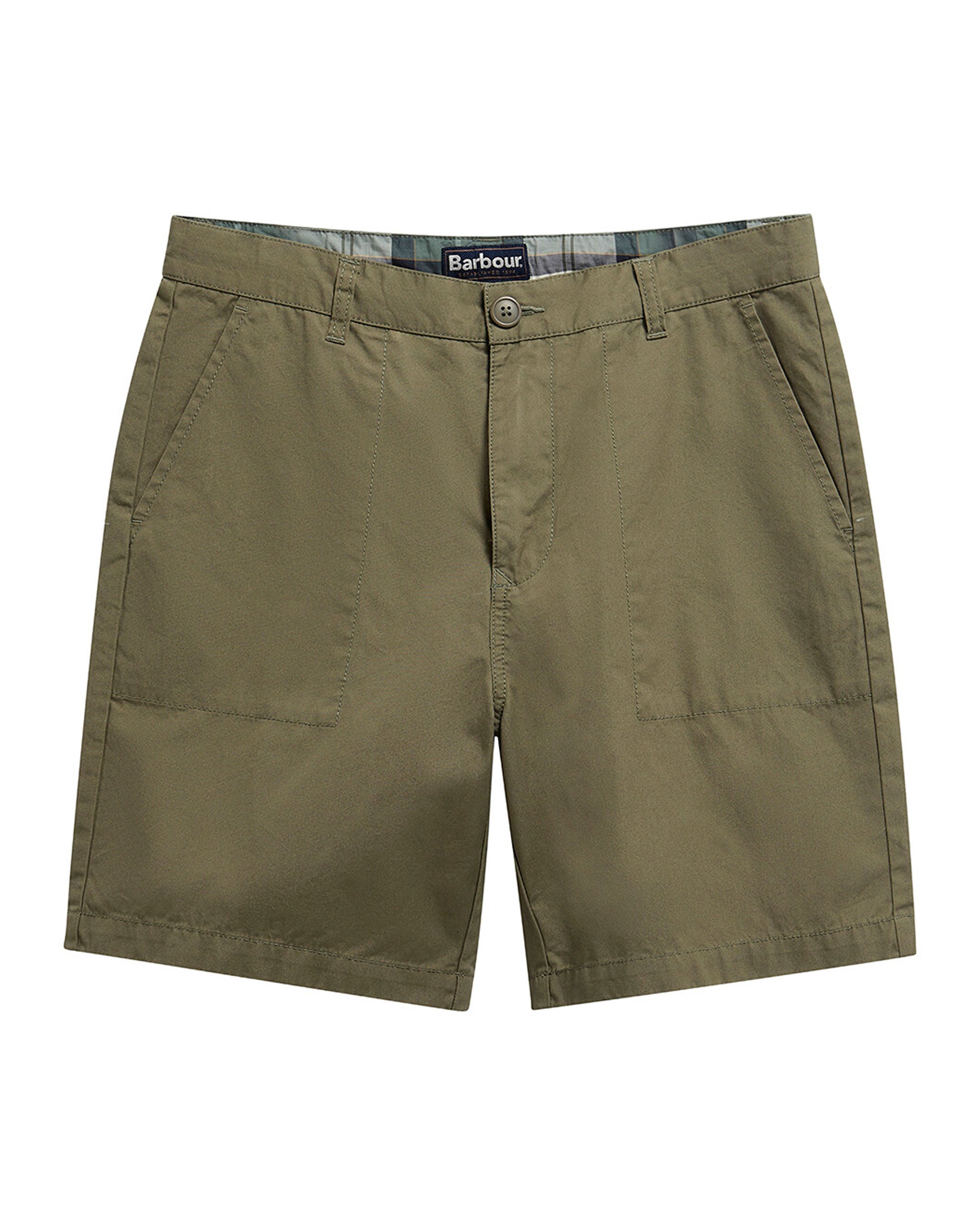 Sherburn Cotton Short - Dusty Olive
