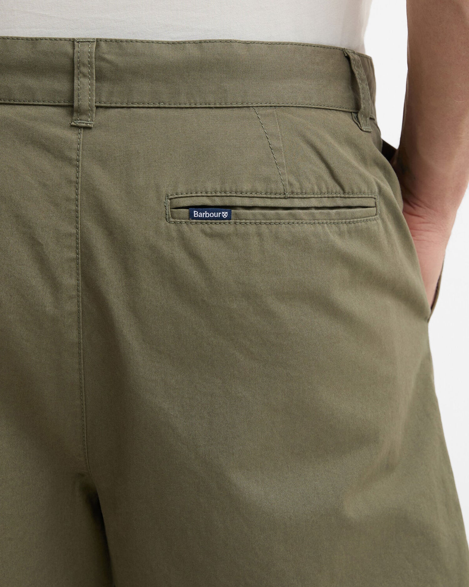 Sherburn Cotton Short - Dusty Olive