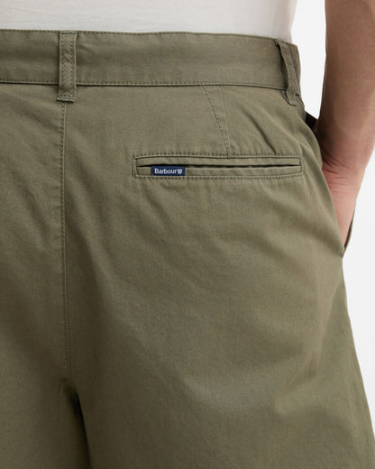Sherburn Cotton Short - Dusty Olive