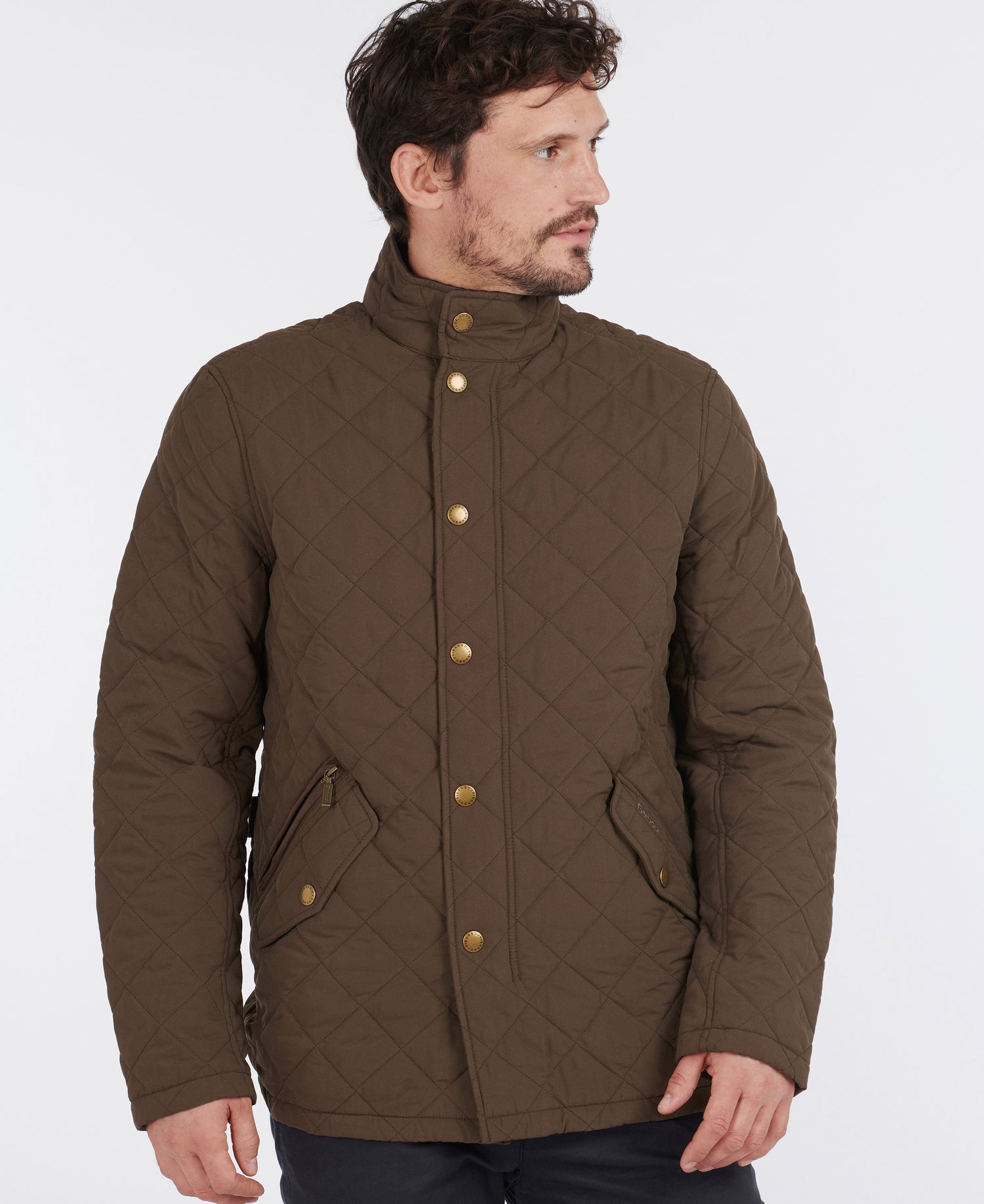 Shoveler Quilted Jacket - Dark Olive