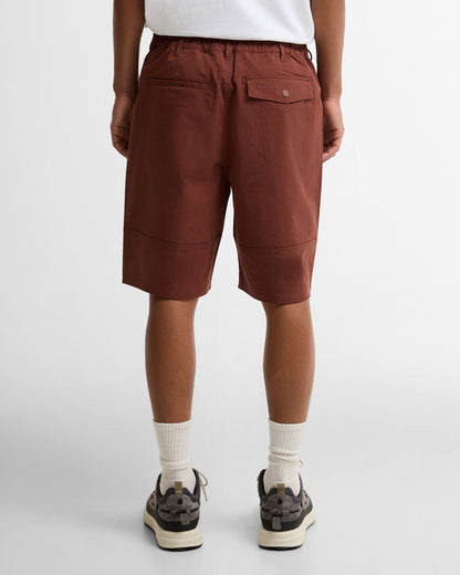 Strickland Textured Short - Burnt Pepper