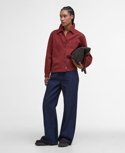 Willow Overshirt - Burnt Henna