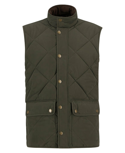 Winter Lowerdale Quilted Gilet - Dark Olive