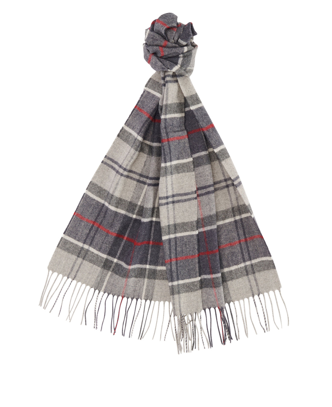 Yaxley Tartan Scarf - Blue Granite