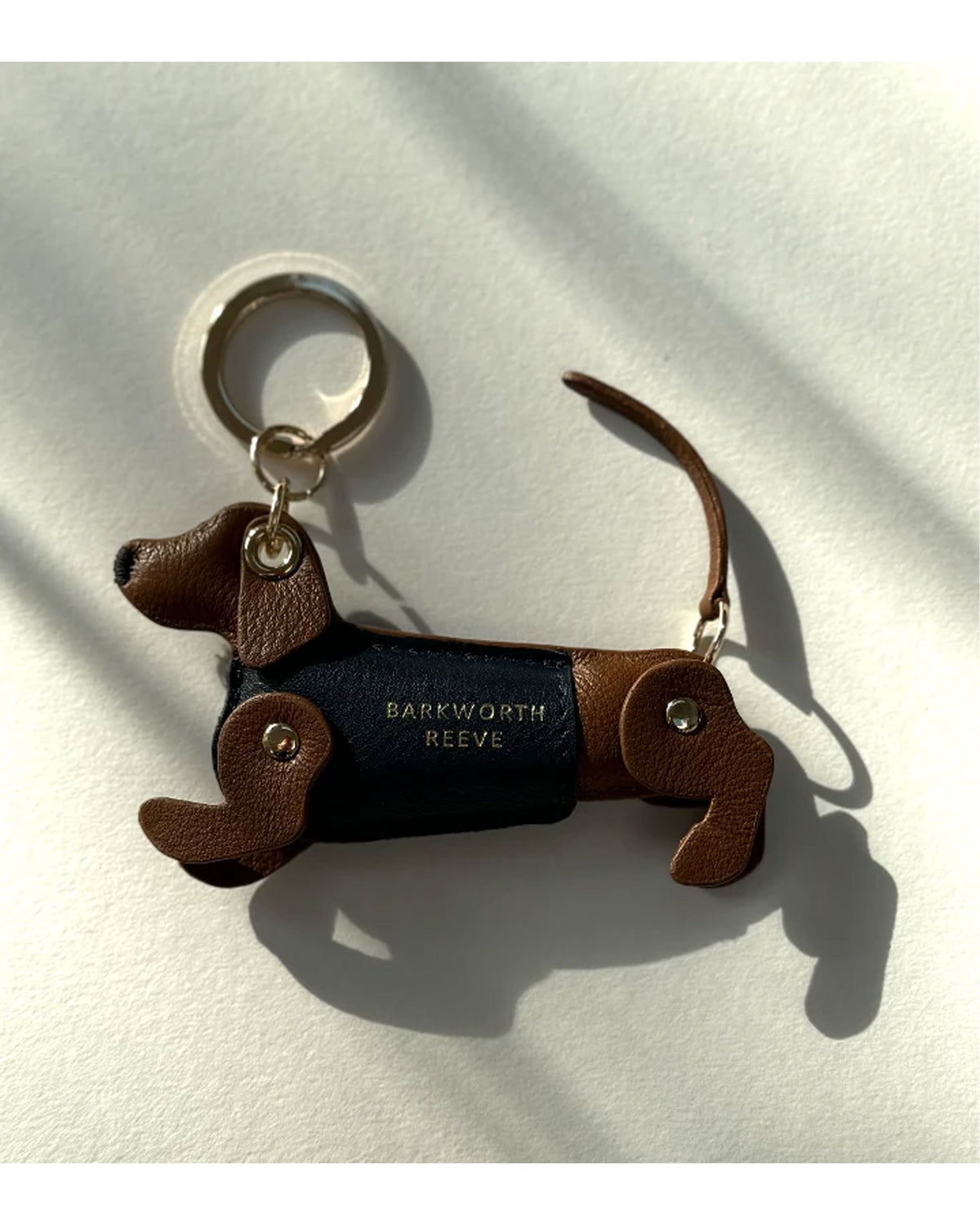 Bertie Keyring - Tan