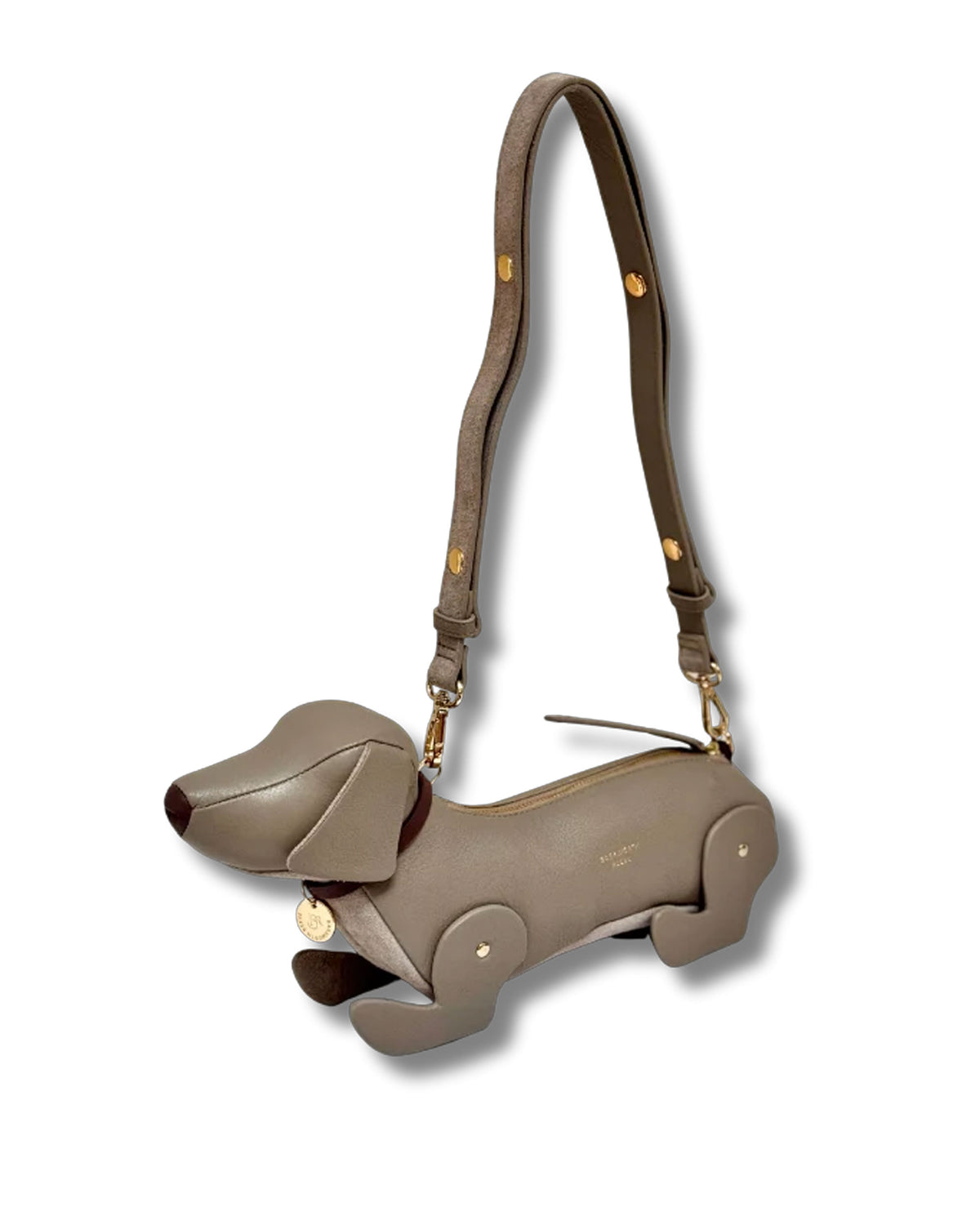 Hugo Sausage Dog Bag - Mink