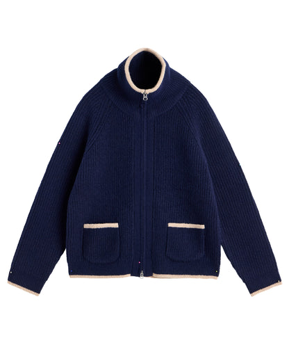Betty Bomber Jacket - French Navy
