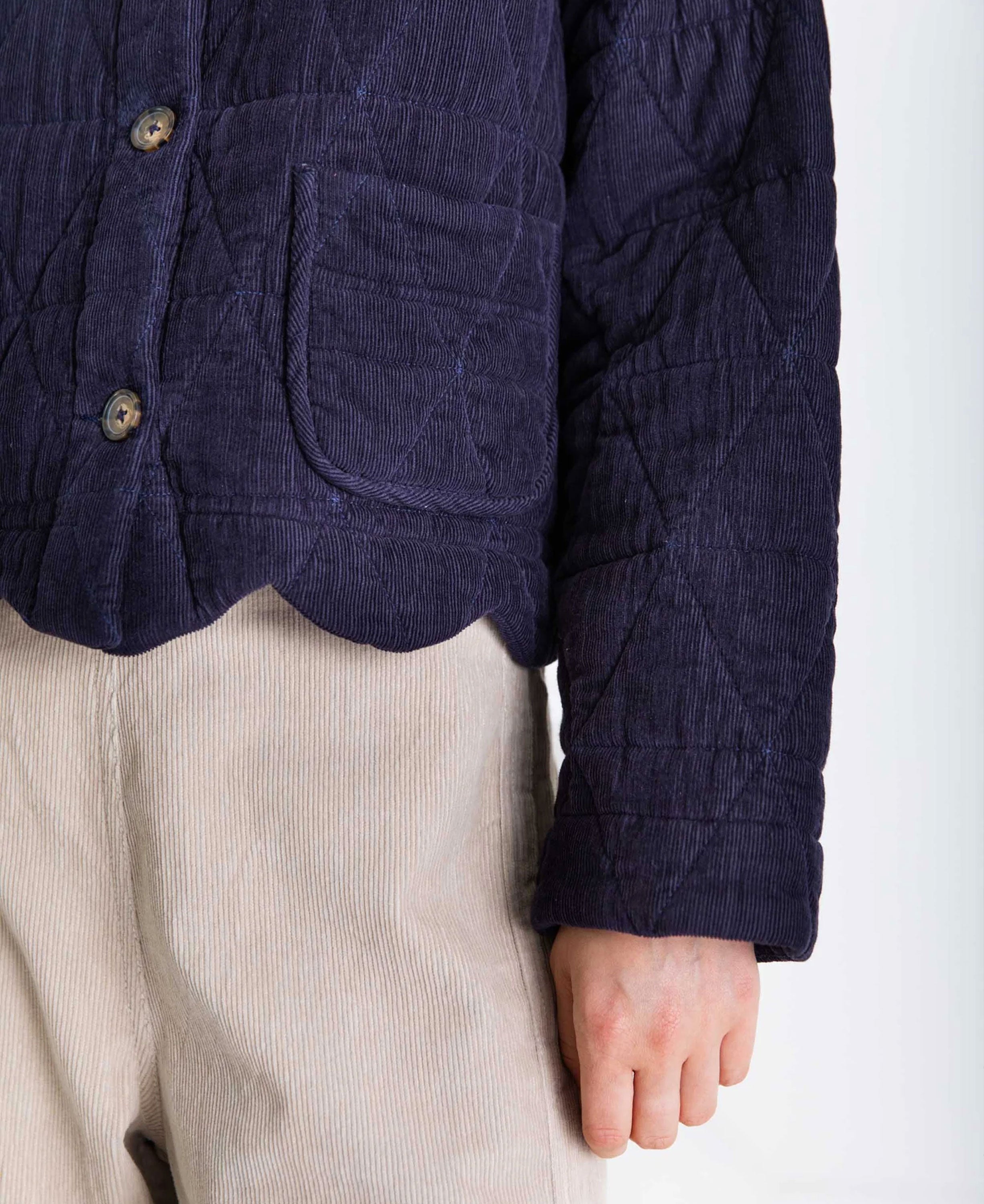 Dillis Quilted Jacket - Midnight