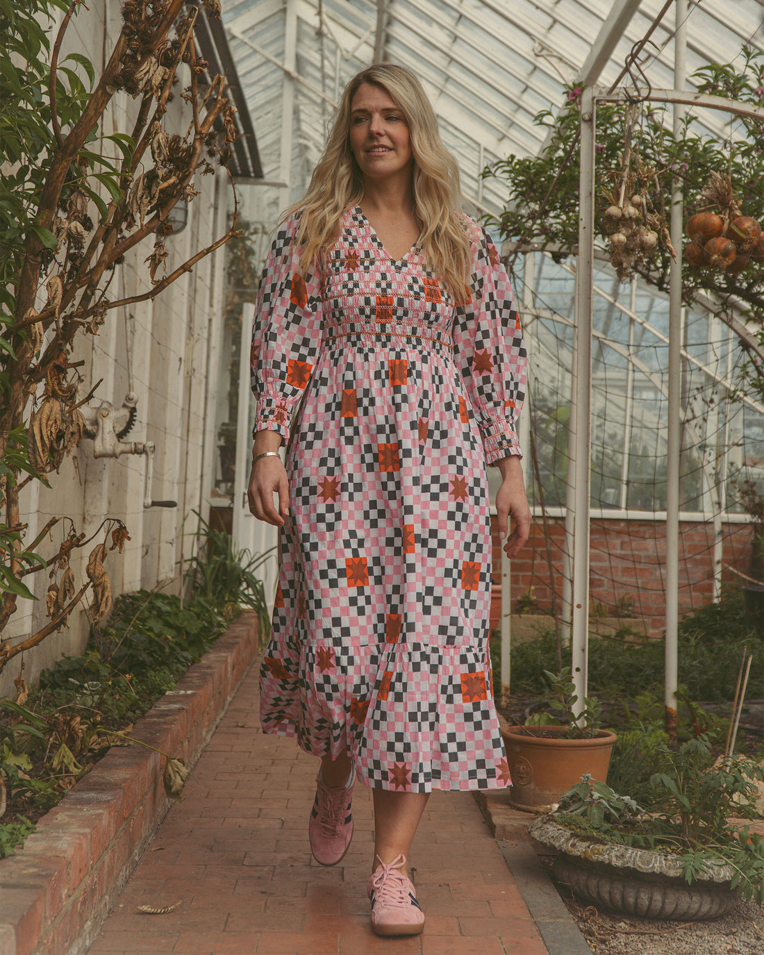 Troy Dress - Rose Multi
