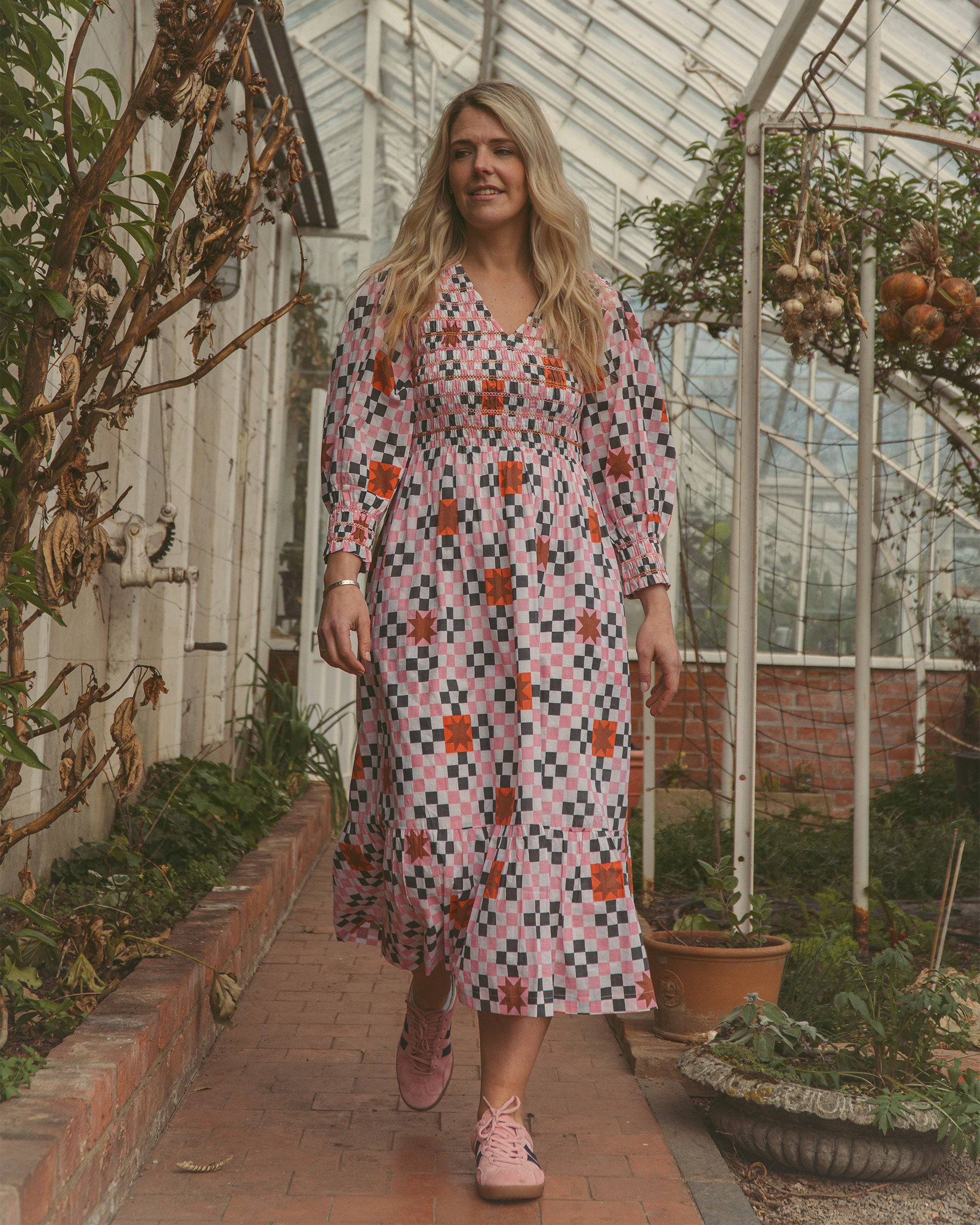 Troy Dress - Rose Multi