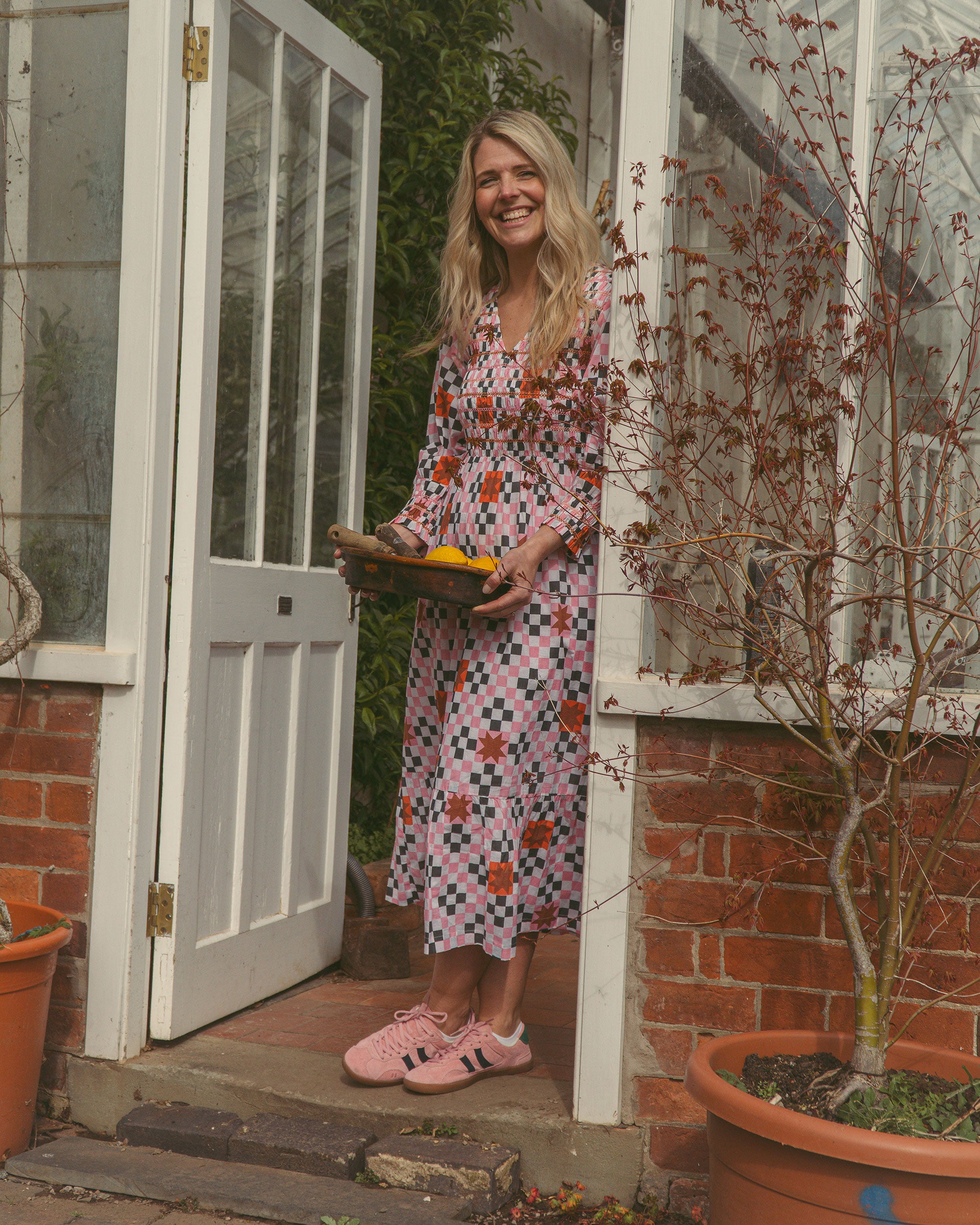 Troy Dress - Rose Multi