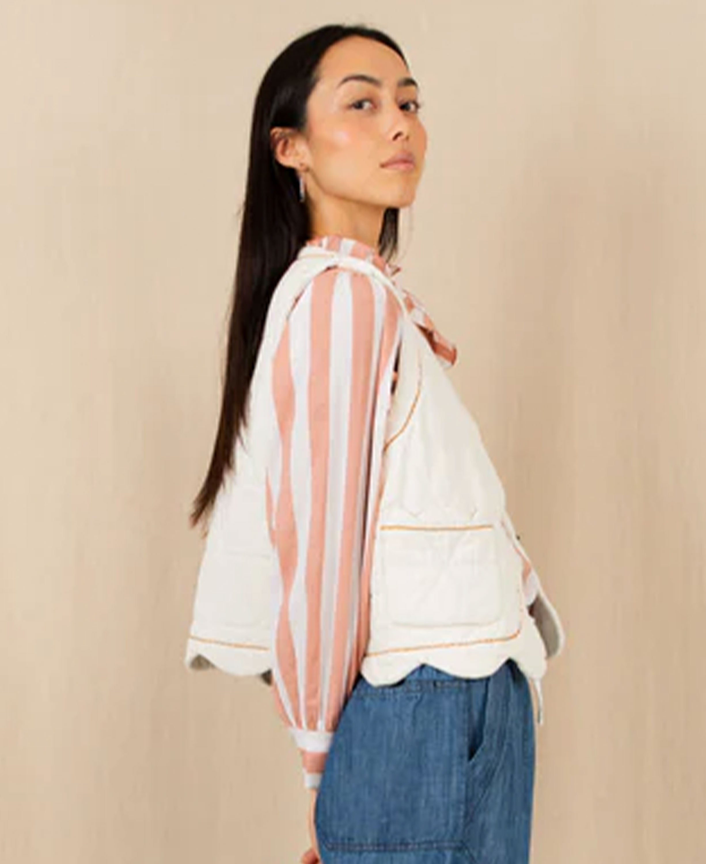 Estelle Gilet - Ecru