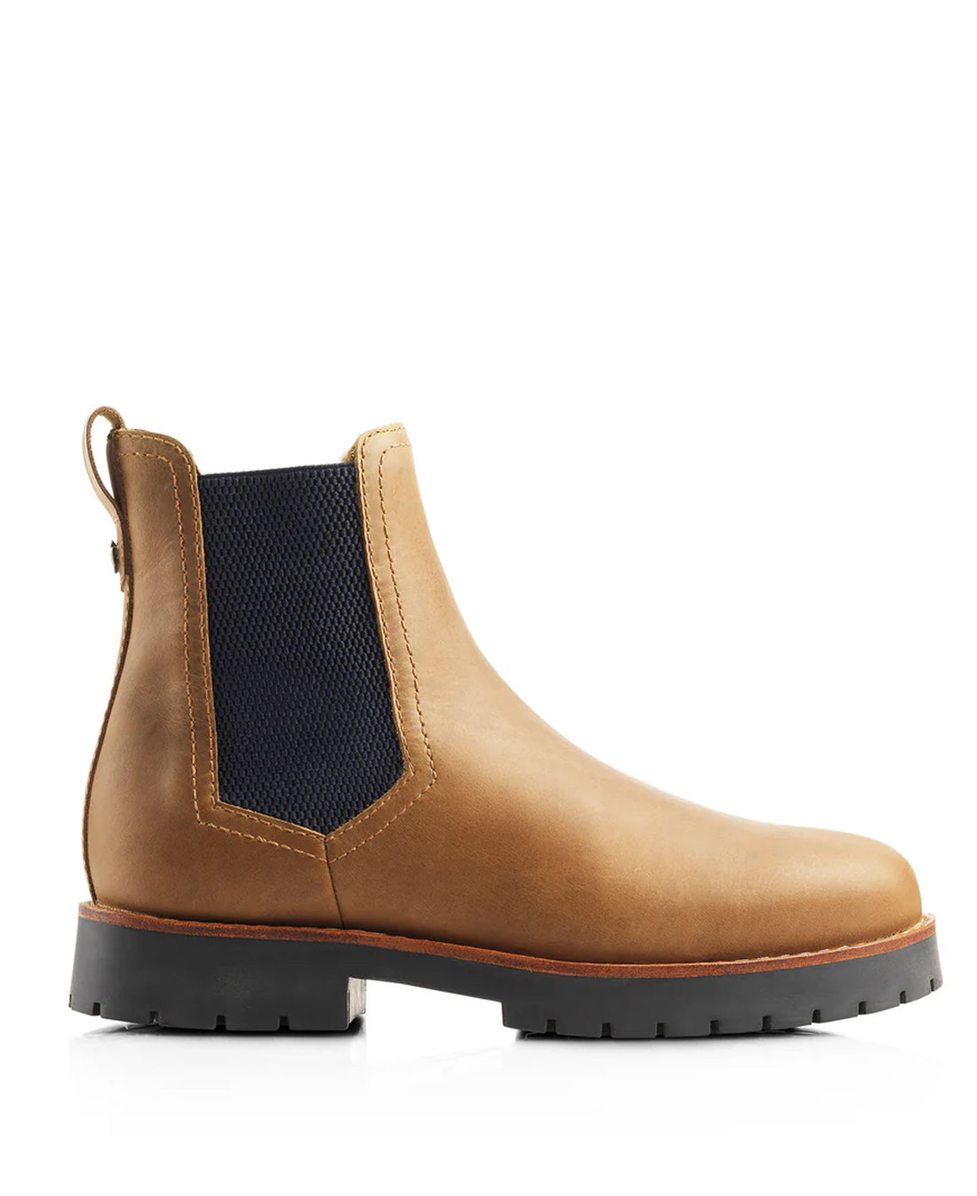 Sheepskin Boudica Boot - Oak Leather