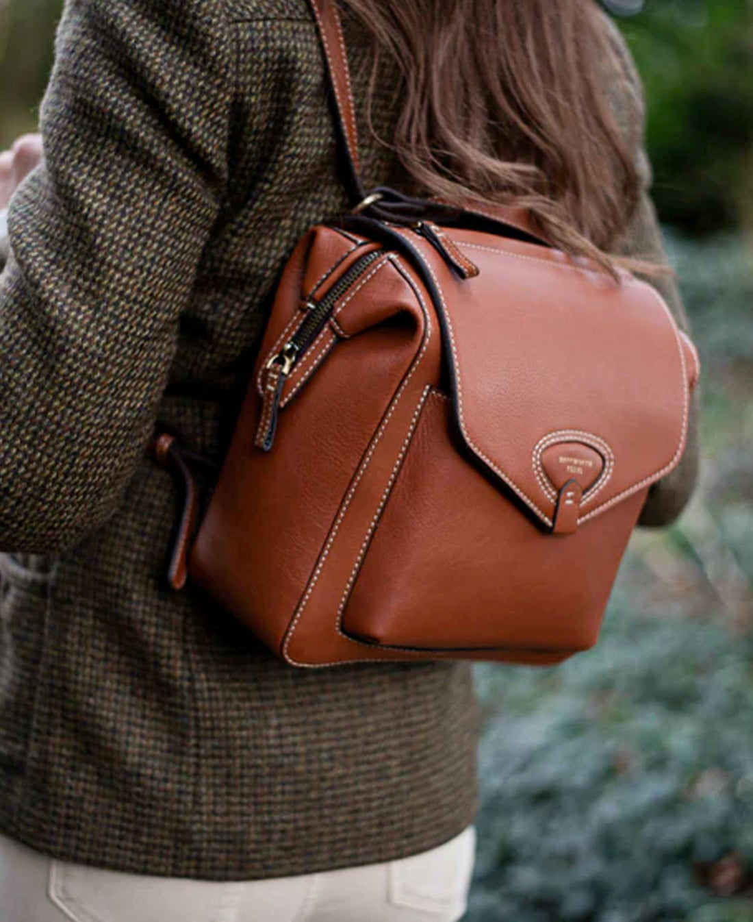 Bramham Rucksack - Tan Leather