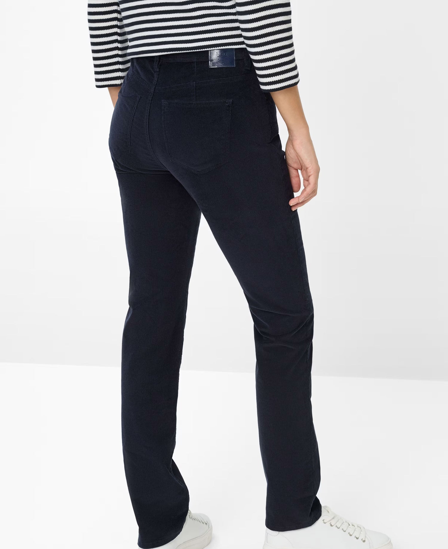 Mary Corduroy Trousers - Navy