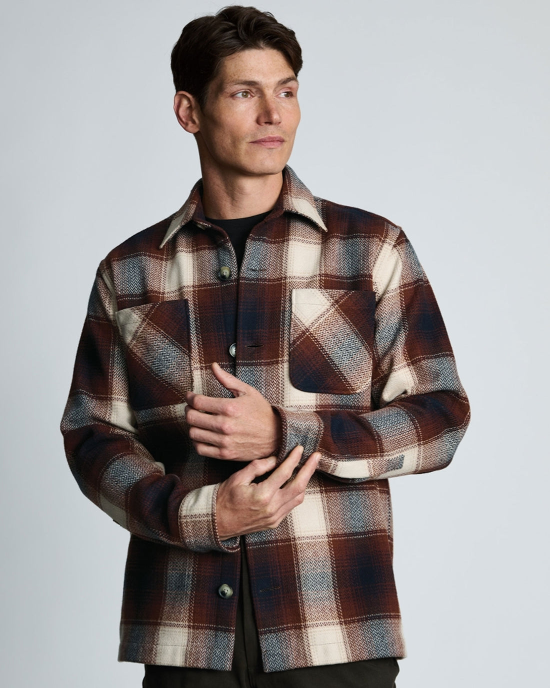 Milverton Overshirt - Rust