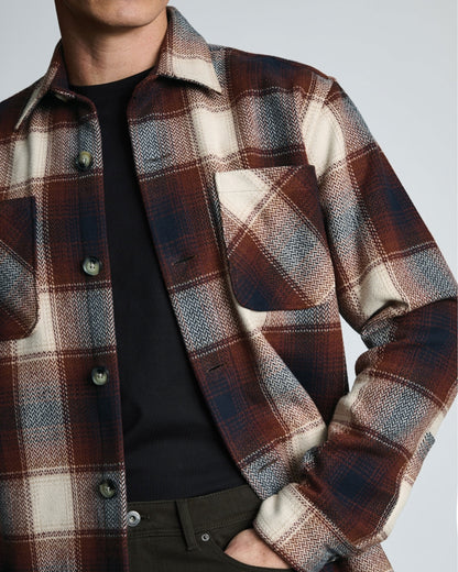 Milverton Overshirt - Rust
