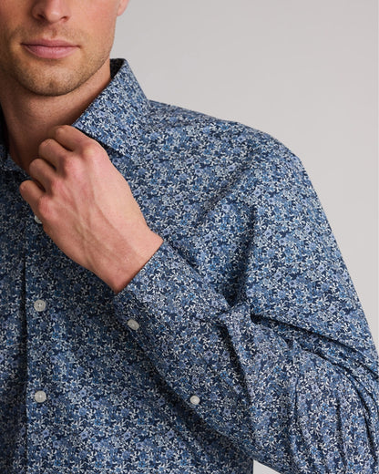 Ditsy Floral Shirt - Blue