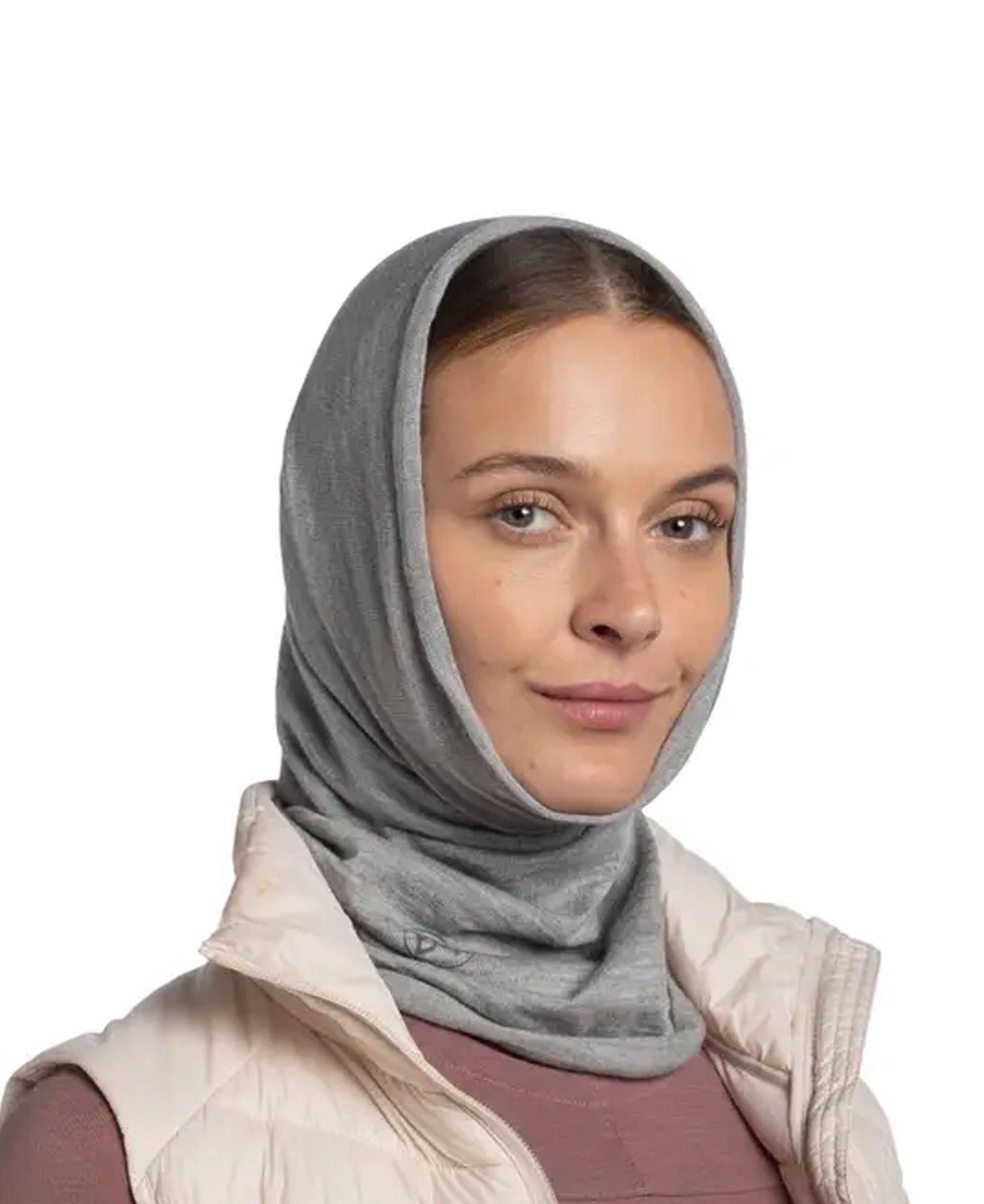 Merino Midweight Neckwear - Cloud Melange