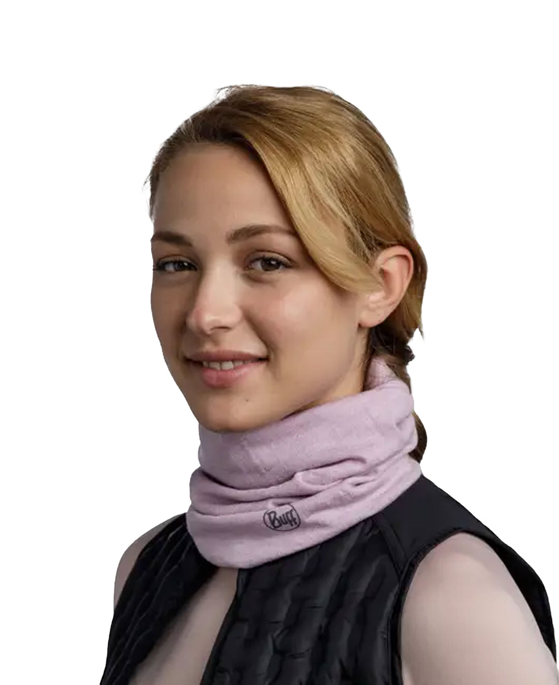 Merino Midweight Neckwear - Lilac Sand Melange