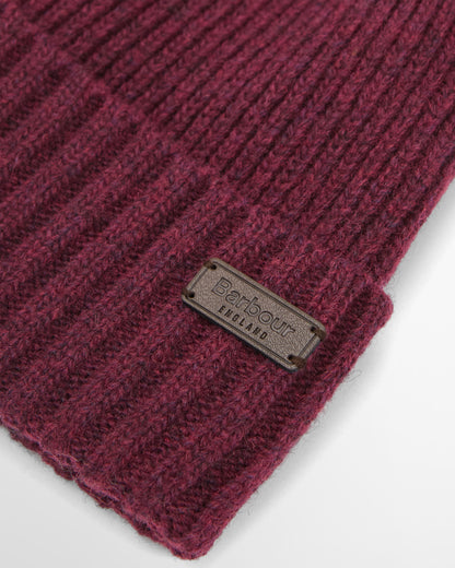 Carlton Beanie Hat - Bordeaux
