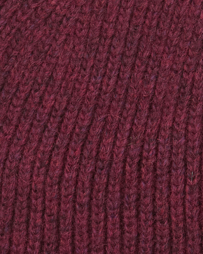 Carlton Beanie Hat - Bordeaux