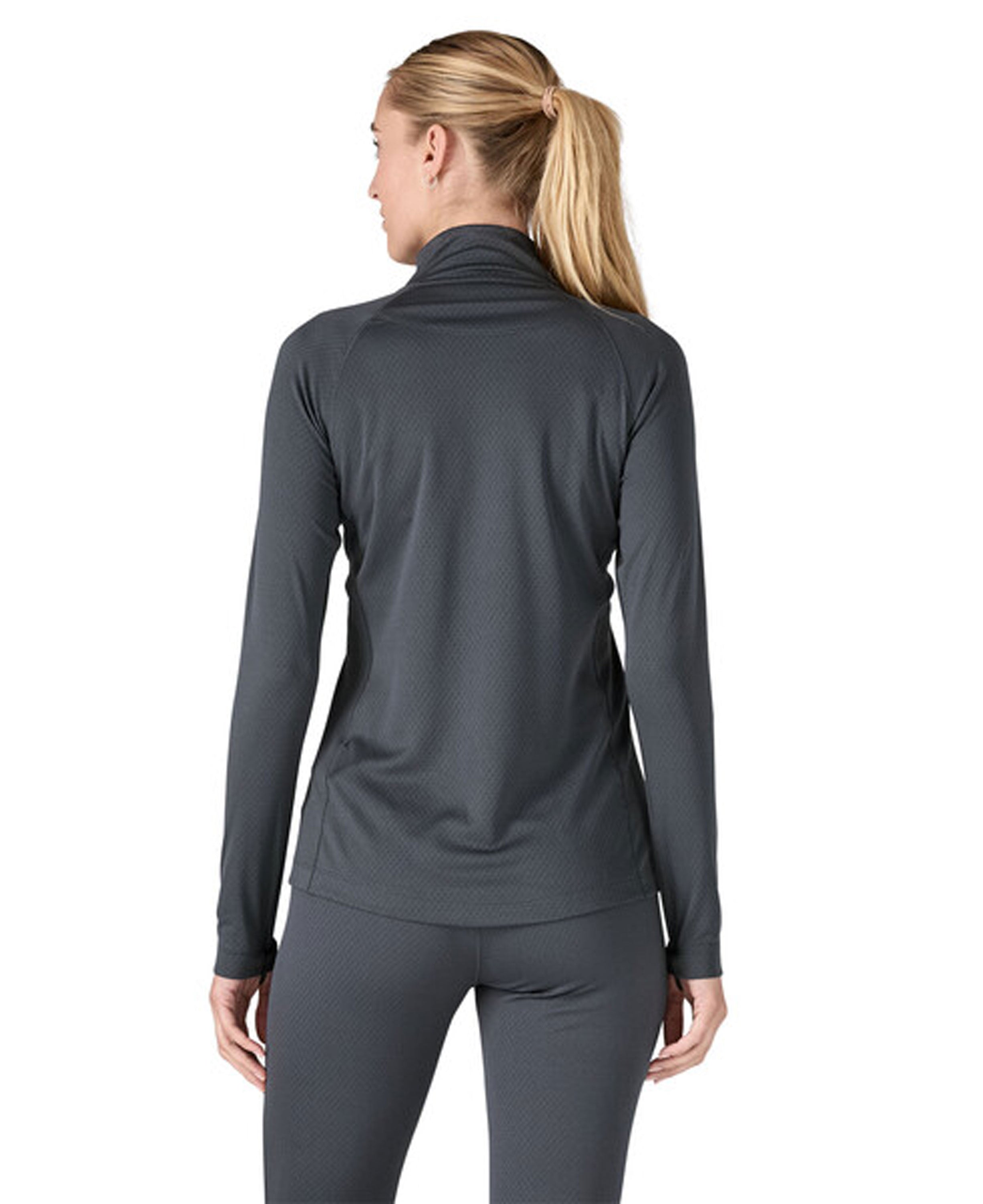 Capilene Midweight Zip Neck- Smolder Blue