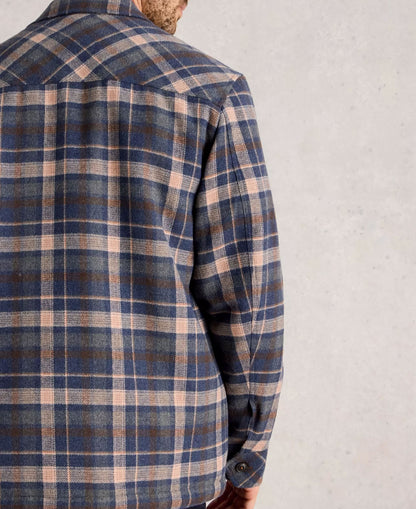 Check Borg Trucker - Blue Multi