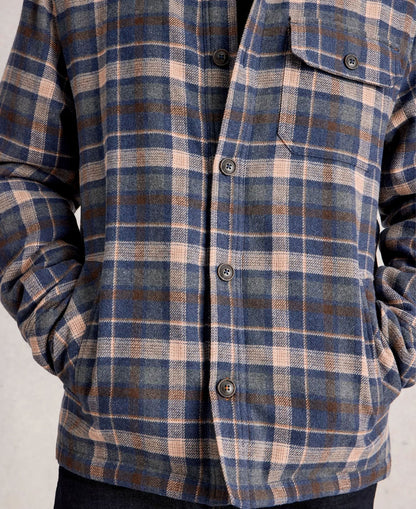 Check Borg Trucker - Blue Multi