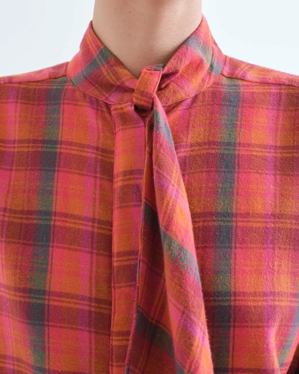 Checked Cotton Shirt - Checks 4