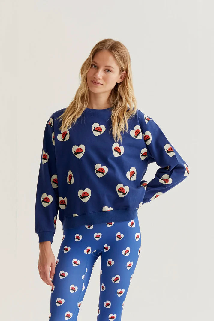 Coccinella Cotton Sweatshirt - Conversational