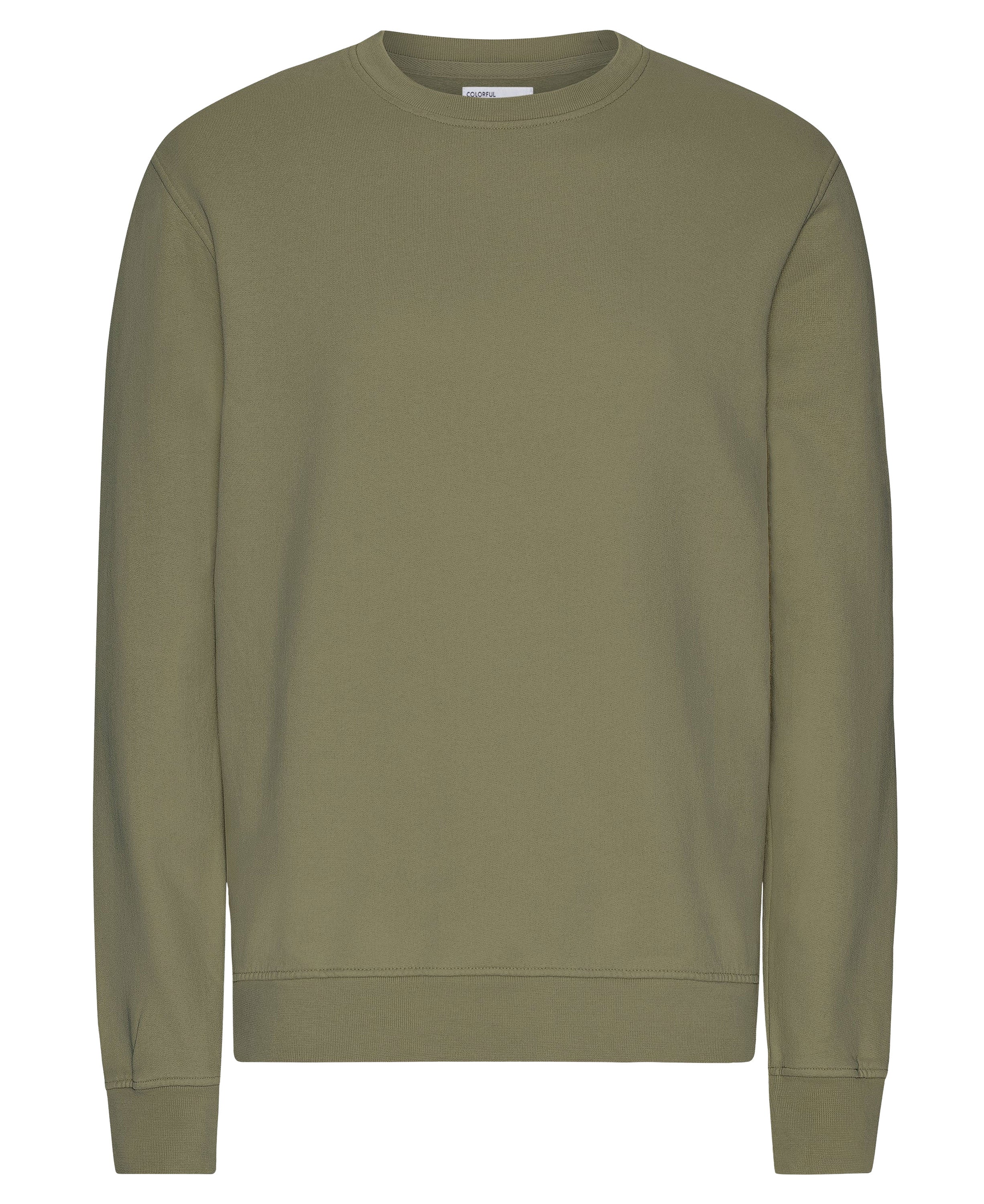 Classic Organic Crew - Dusty Olive