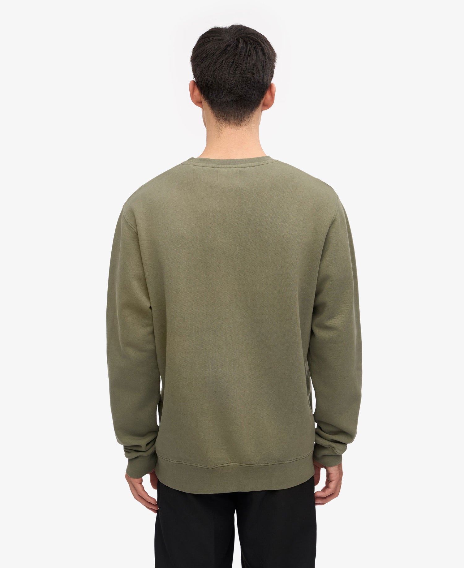 Classic Organic Crew - Dusty Olive