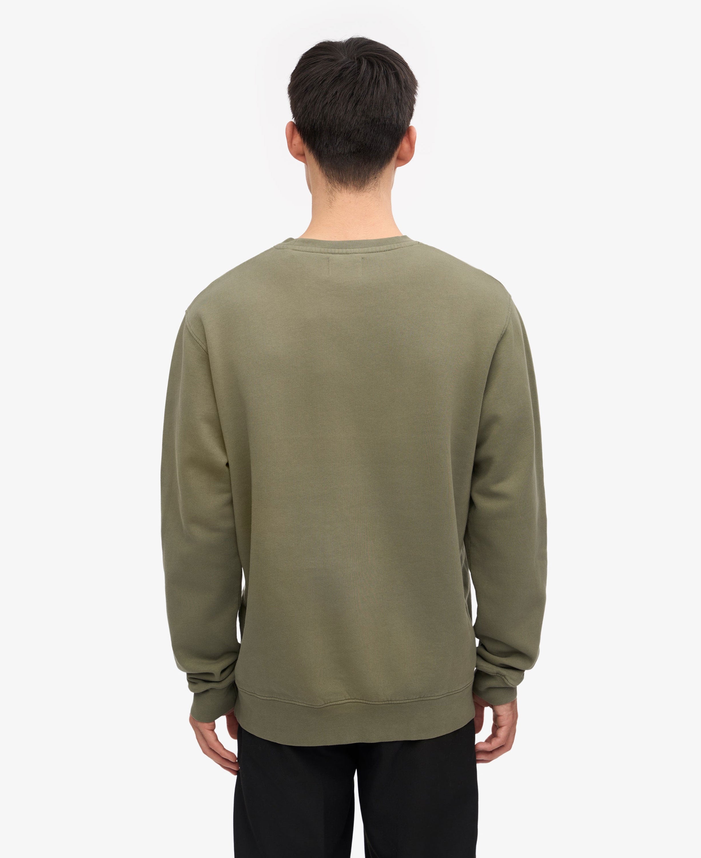 Classic Organic Crew - Dusty Olive