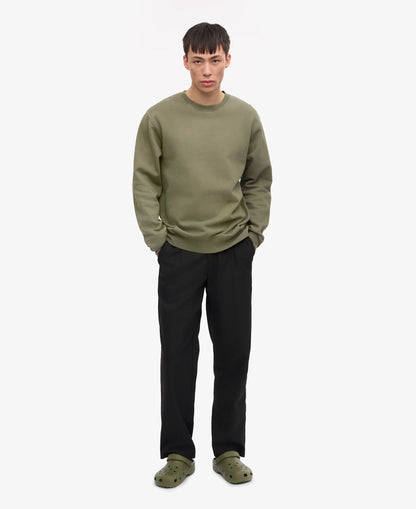 Classic Organic Crew - Dusty Olive