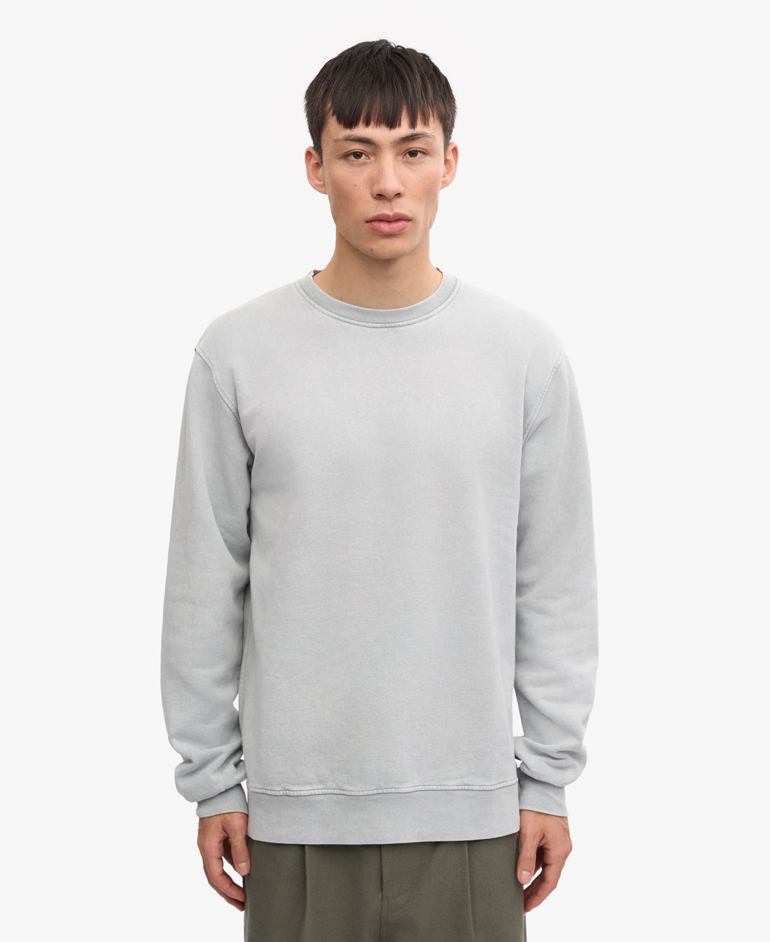 Classic Organic Crew - Faded Grey