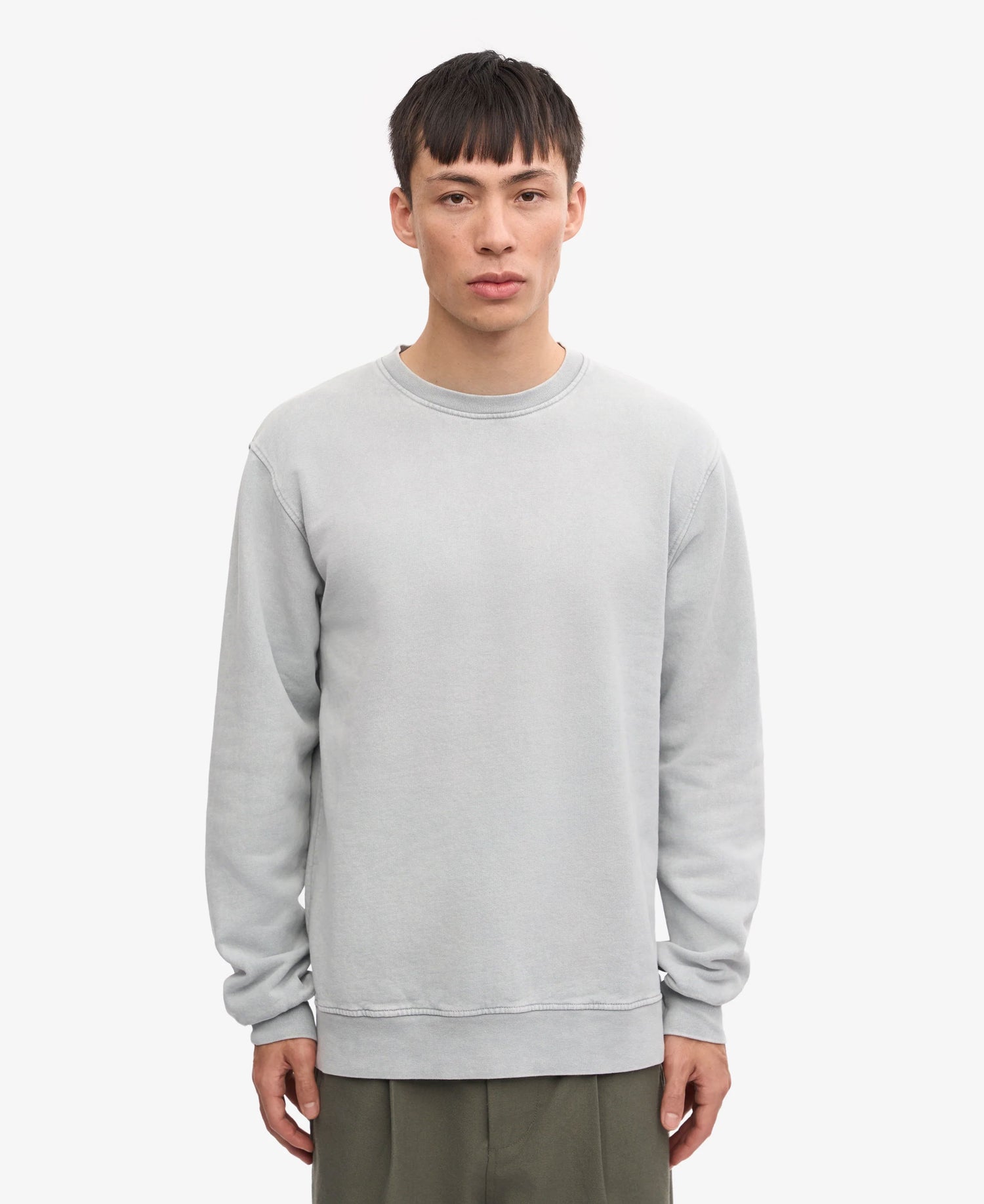 Classic Organic Crew - Faded Grey