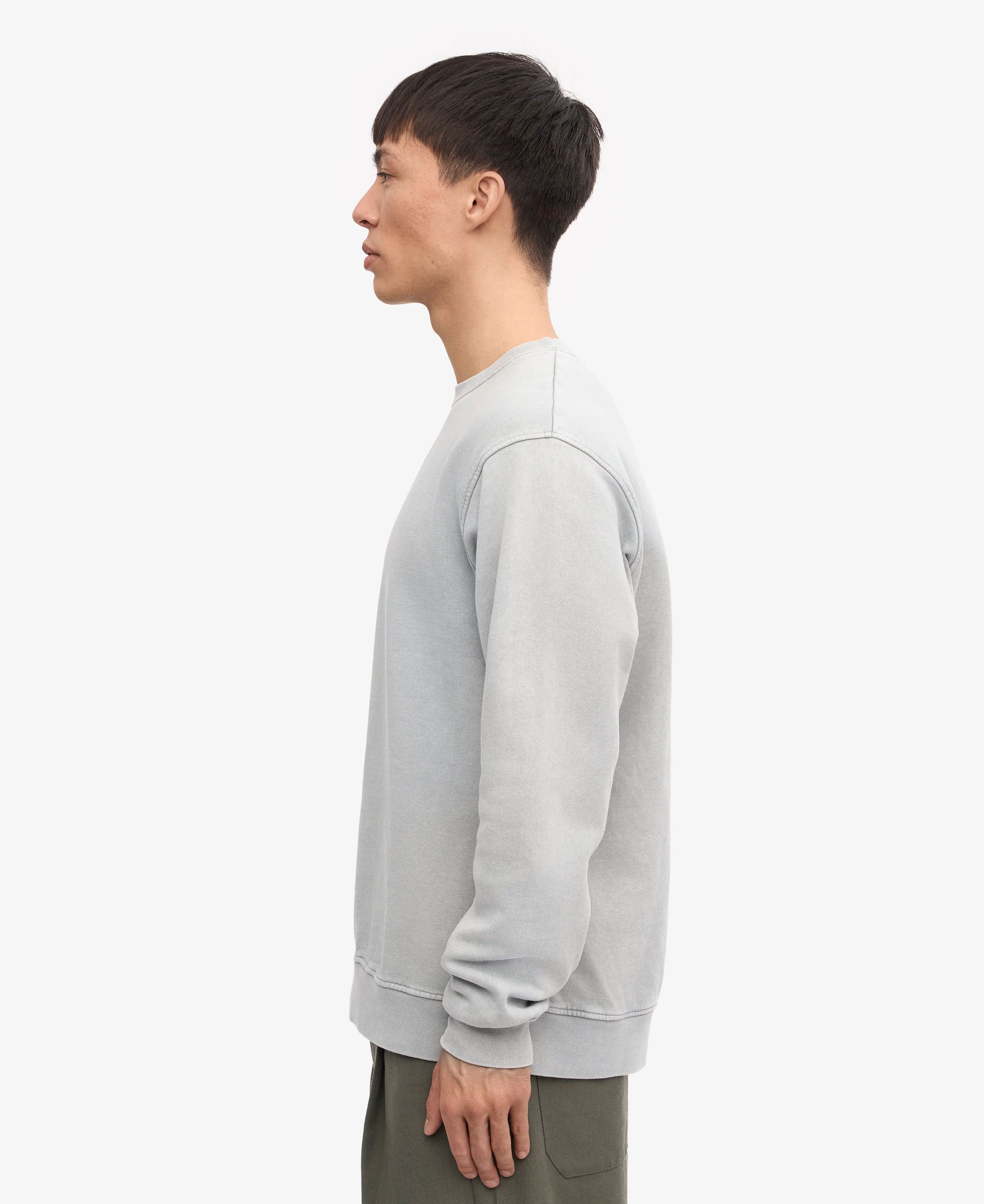 Classic Organic Crew - Faded Grey