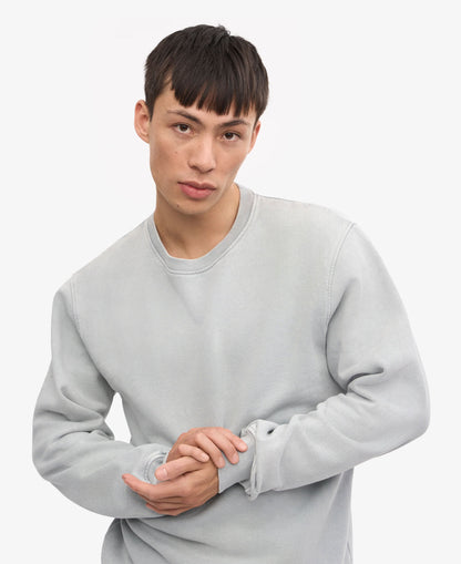 Classic Organic Crew - Faded Grey