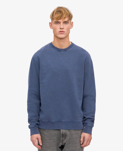 Classic Organic Crew - Neptune Blue
