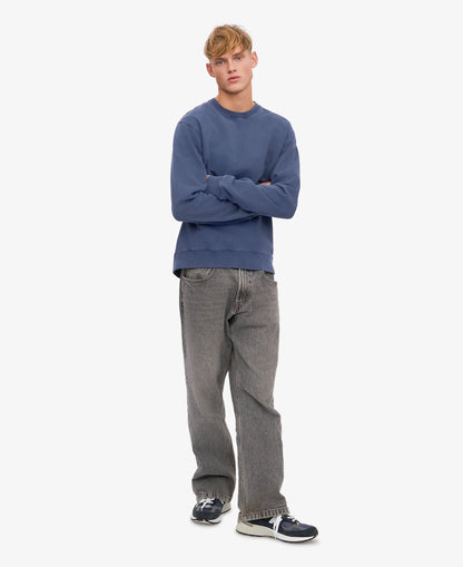 Classic Organic Crew - Neptune Blue