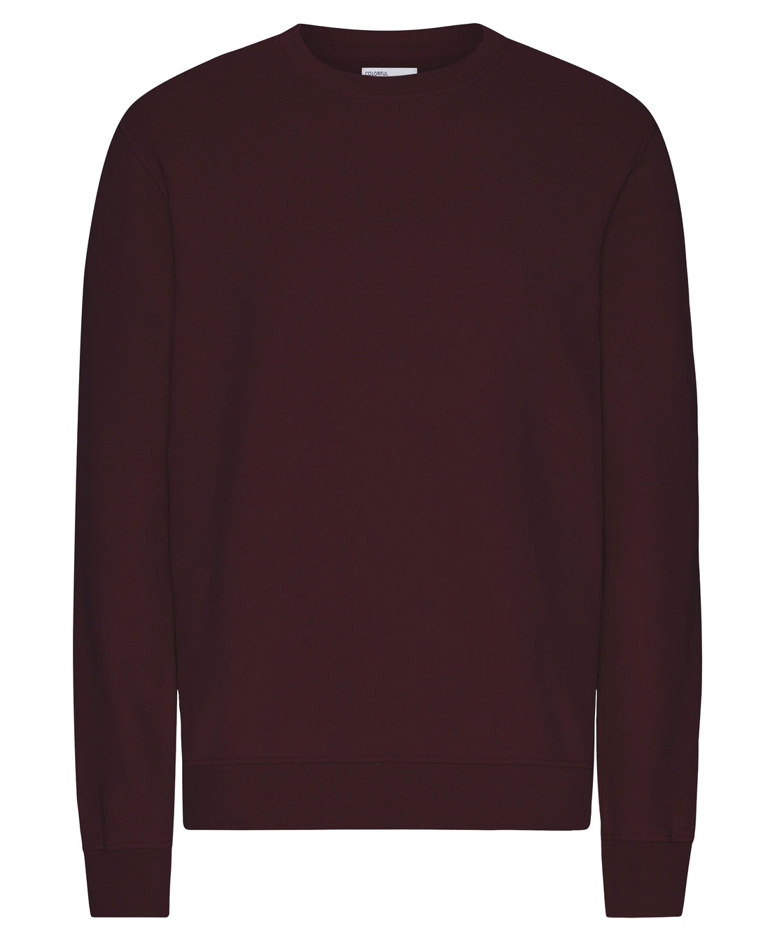 Classic Organic Crew - Oxblood Red