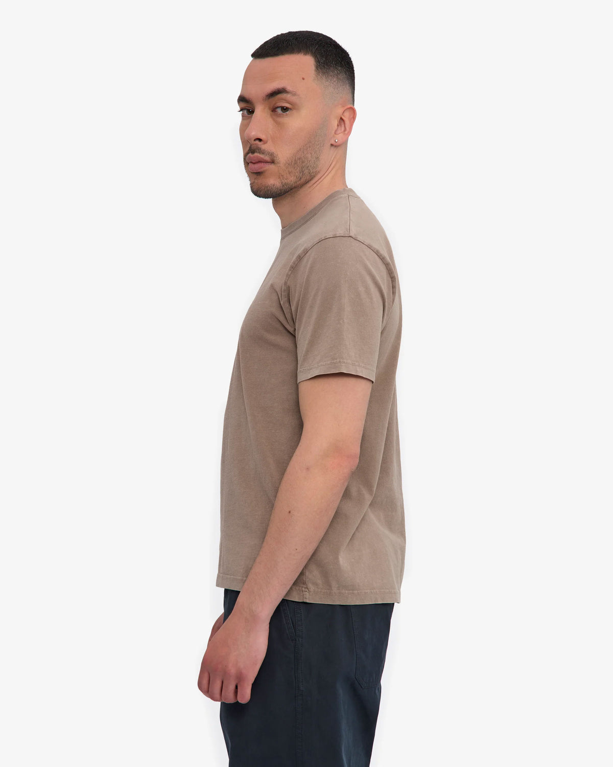 Classic Organic Tee - Faded Khaki