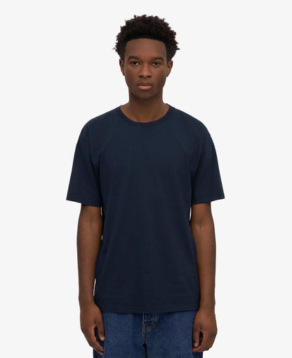 Classic Organic Tee - Navy Blue