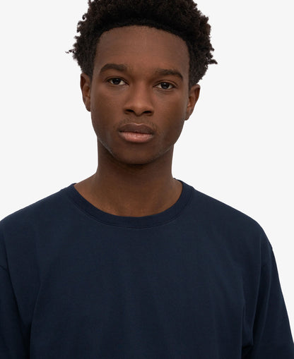 Classic Organic Tee - Navy Blue